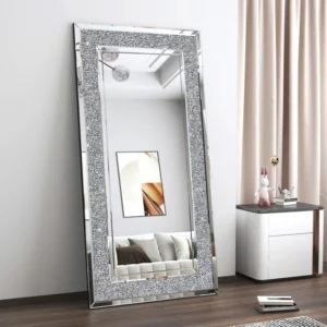 Casmer Rectangle Glass Full Length Mirror